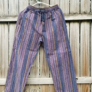 Soul flower pants, size medium